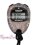 Stopwatch by Accusplit with CRYSTAL AB Rhinestones