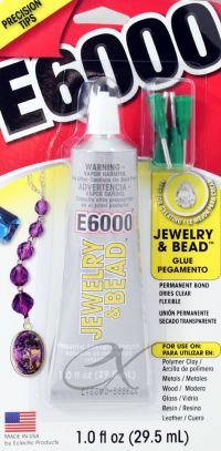 E6000® 1 oz. Jewelry and Bead Glue with Precision Tips