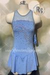 BEADED Del Arbour Skating Dress D60 LIGHT BLUE Ladies 8-10